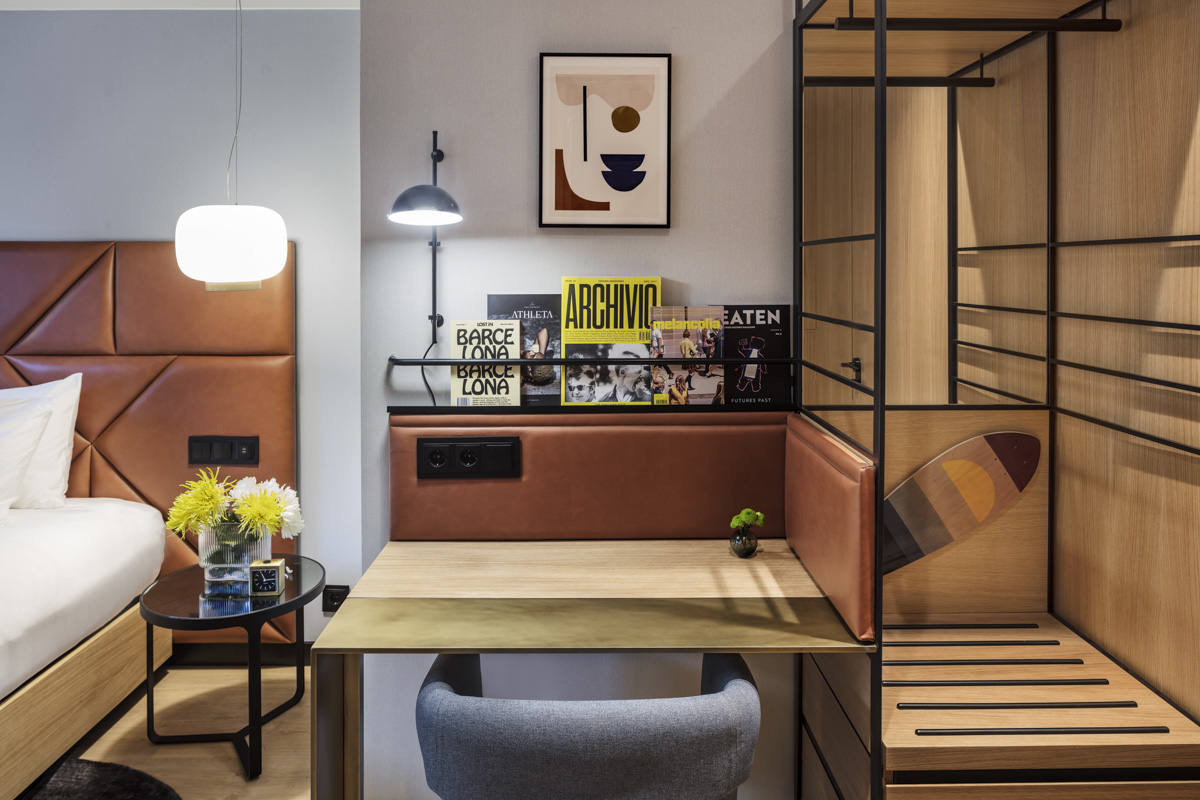 Dynamic, eclectic and functional working area design